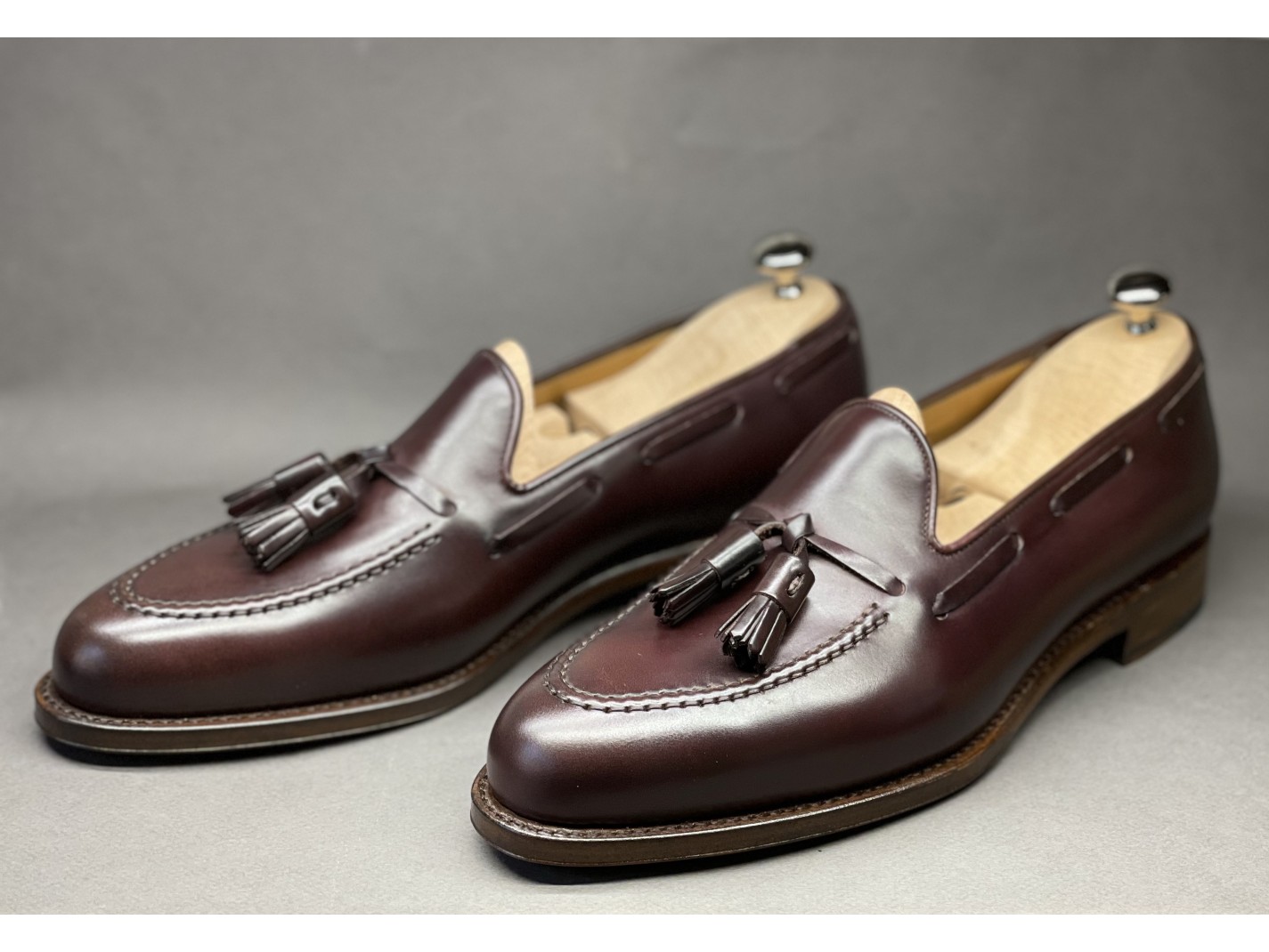 Mocassin PAMPILLES Collection Burgundy