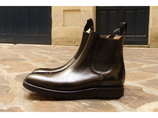 CHELSEA BOOTS NAVY Noir